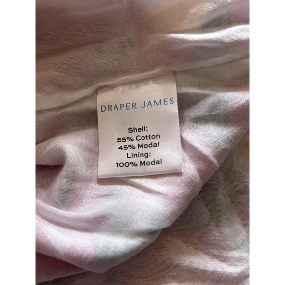 Draper James Orange Blossom Floral Kellie Babydoll Dress Drawstring Small - Picture 6 of 8